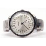 Gent's third quarter of 20th century (circa 1960s) Russian stainless steel cased large wrist watch