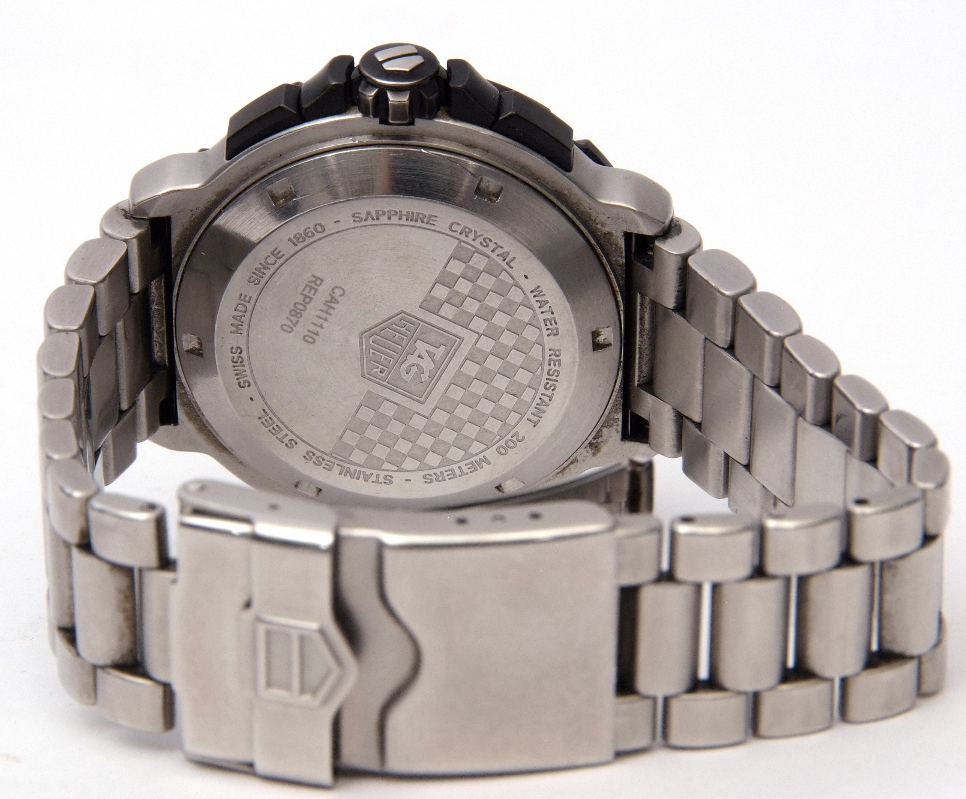 Gent's first quarter of 21st century stainless steel cased Tag Heuer Formula 1 wrist watch with - Image 4 of 6