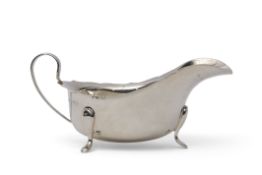 Small cream/sauce boat, Birmingham 1936, Reid & Sons, weight 90g