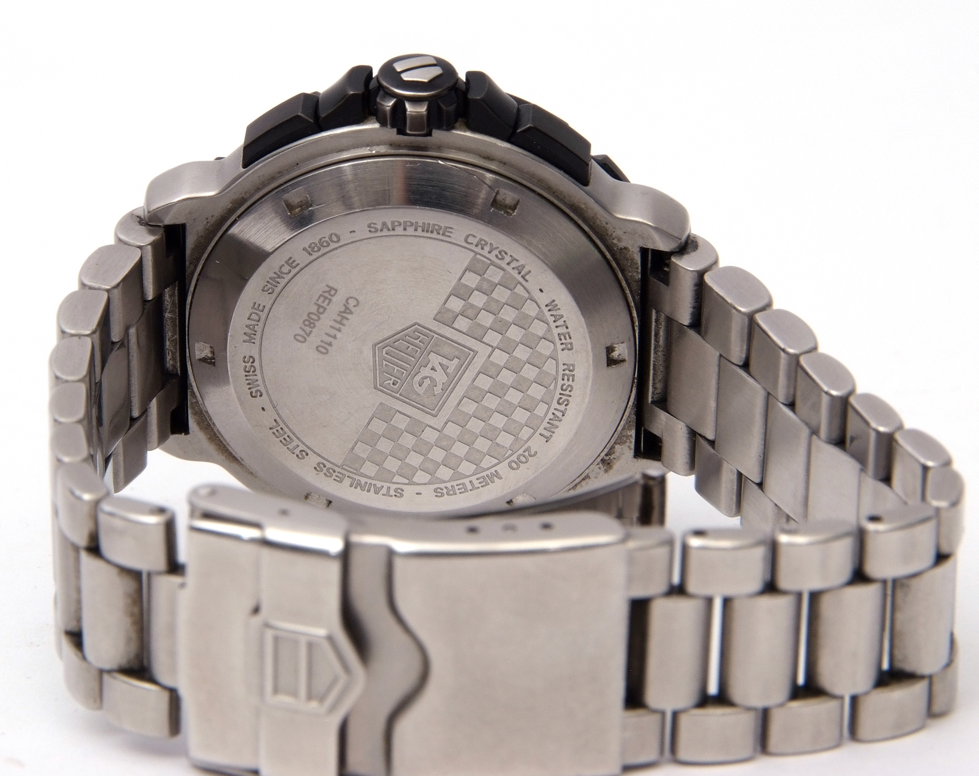 Gent's first quarter of 21st century stainless steel cased Tag Heuer Formula 1 wrist watch with - Image 5 of 6