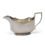 Georgian style sauce boat, Sheffield 1937, Thomas Bradbury & Sons, weight 231g