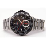 Gent's first quarter of 21st century stainless steel cased Tag Heuer Formula 1 wrist watch with