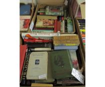 TWO BOXES OF FICTION AND NON-FICTION BOOKS