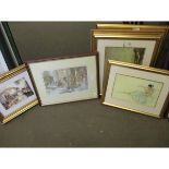 GROUP OF WILLIAM RUSSELL FLINT PRINTS