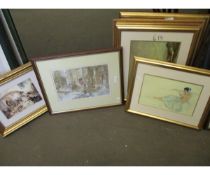 GROUP OF WILLIAM RUSSELL FLINT PRINTS