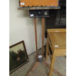 DAVID POTTER PINE AND METAL FRAMED FREE STANDING EASEL