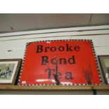 ENAMELLED BROOKE BOND TEA SIGN