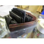 SMALL TUB CONTAINING LEATHER WALLETS