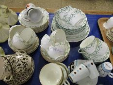 MIXED LOT OF TEA WARES, PART JACKSON & GOSLING TEA WARES ETC