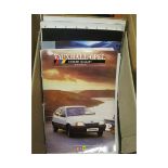BOX CONTAINING CAR REFERENCE BOOKS