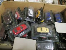 BOX CONTAINING COLLECTOR'S VEHICLES ETC
