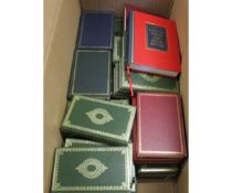 BOX CONTAINING CHARLES DICKENS BOOKS