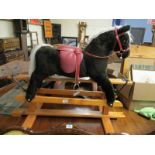 PINE FRAMED ROCKING HORSE BY PEGASUS