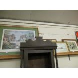 FRAMED PRINT BY COLIN BOKES AND THREE FURTHER PRINTS (4)