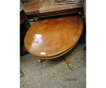 REPRODUCTION OVAL OCCASIONAL TABLE