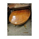 REPRODUCTION OVAL OCCASIONAL TABLE