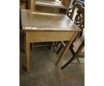 BEECHWOOD FRAMED SINGLE LIFT UP TOP SCHOOL DESK