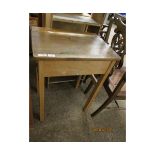 BEECHWOOD FRAMED SINGLE LIFT UP TOP SCHOOL DESK