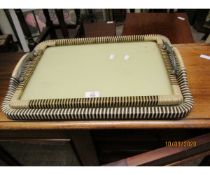 TWO ART DECO PERIOD TRAYS