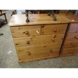 MODERN PINE FOUR DRAWER CHEST