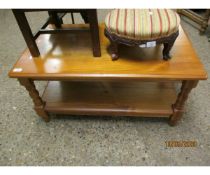 PINE TWO TIER COFFEE TABLE