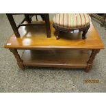 PINE TWO TIER COFFEE TABLE