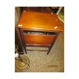 EDWARDIAN OCCASIONAL TABLE WITH FOLDING SIDES