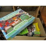 BOX OF VARIOUS SUBBUTEO GAME ETC