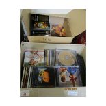 TWO BOXES OF VARIOUS CDS