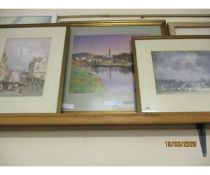 TWO PRINTS AND A FURTHER FRAMED PHOTOGRAPH (3)