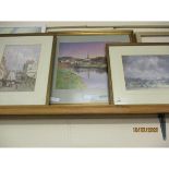 TWO PRINTS AND A FURTHER FRAMED PHOTOGRAPH (3)