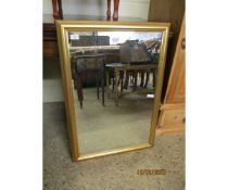 GILT FRAMED WALL MIRROR