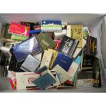 BOX OF VARIOUS VINTAGE MATCH HOLDERS