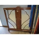 20TH CENTURY GLAZED FRONT CHINA DISPLAY CABINET