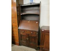 OAK BUREAU BOOKCASE