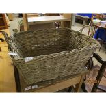 VINTAGE LOG BASKET