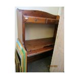 REPRODUCTION STAINED PINE OFFICE CABINET