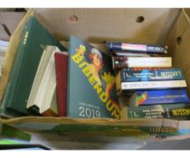 BOX OF VARIOUS NOVELS ETC