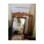 WALL MIRROR, MODERN PICTURES ETC