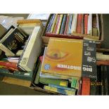 THREE BOXES OF VARIOUS REFERENCE BOOKS ETC