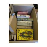 BOX OF VARIOUS NOVELS ETC