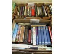 TWO BOXES OF VARIOUS WAR AND MILITARY BOOKS