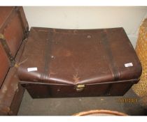 VINTAGE TIN TRUNK