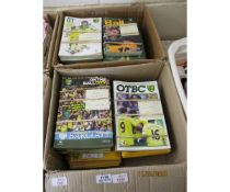 TWO BOXES VARIOUS NORWICH CITY RELATED MAGAZINES ETC