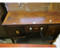 INLAID MAHOGANY SIDEBOARD