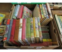 BOX OF HARDBACK, CHILDREN’S AND ADULT FICTION BOOKS