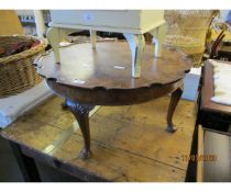 EARLY 20TH CENTURY PIE-CRUST OCCASIONAL TABLE