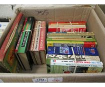 BOX OF VARIOUS FOOTBALL BOOKS