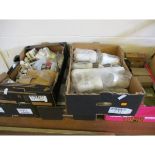 FIVE BOXES OF VARIOUS LIGHT FITTINGS ETC