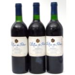 Chateau des Parcs Bergerac 1995, 3 bottles